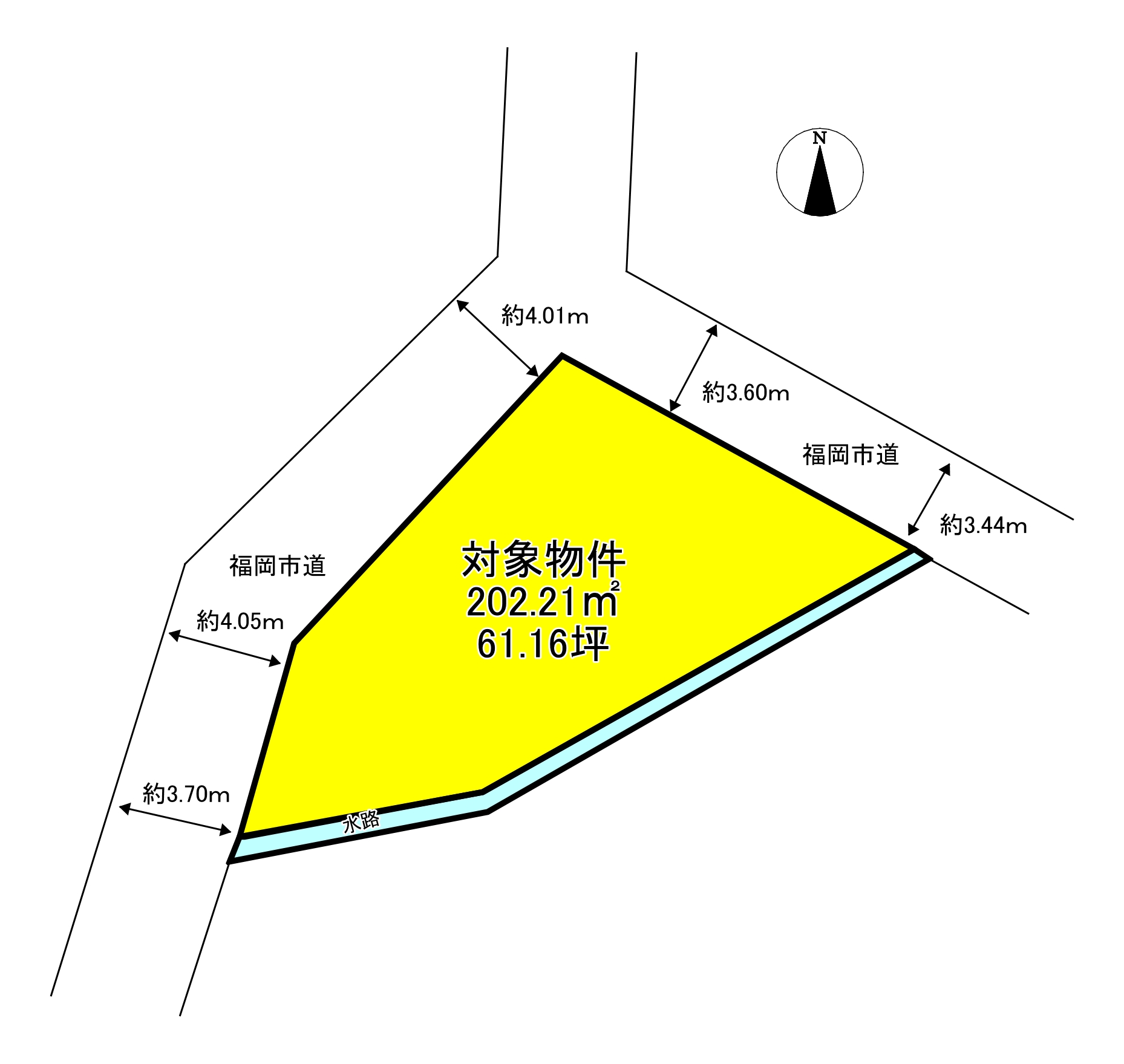 地形図(略図) | 金武売地